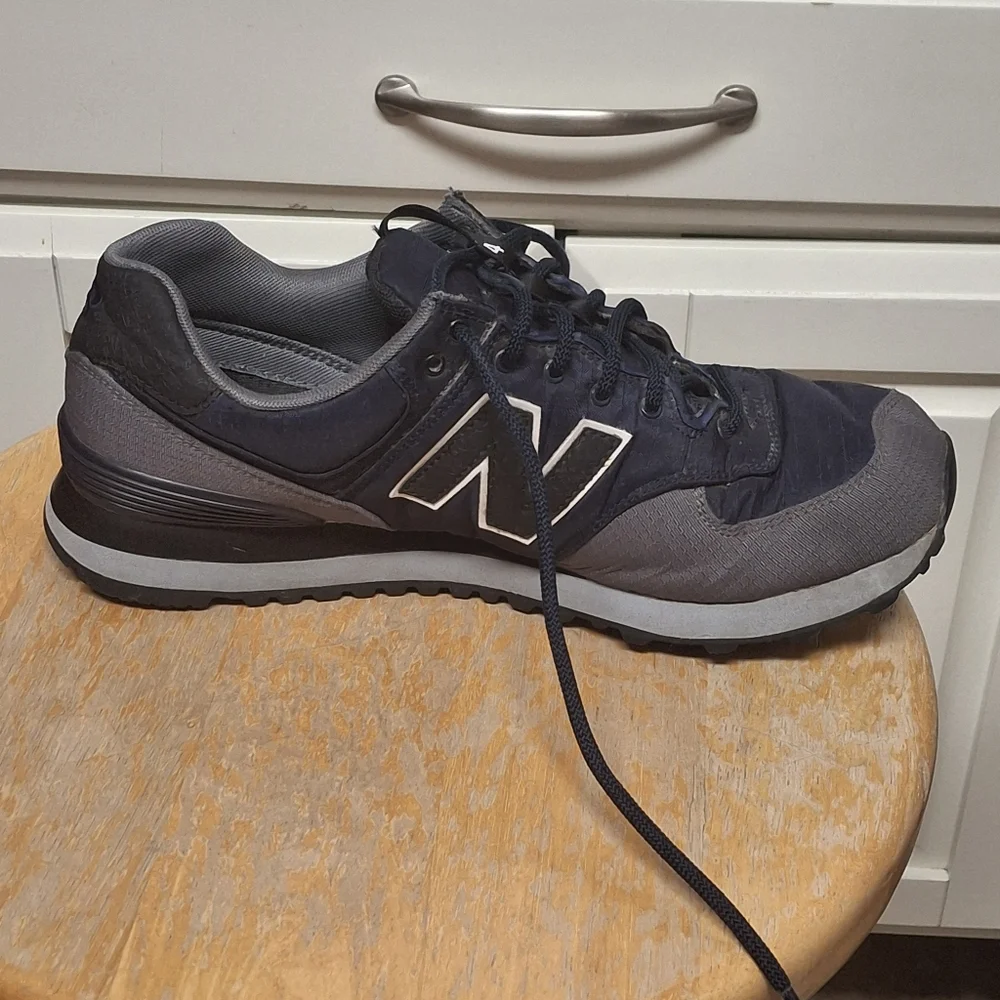 Gently Used Men's New Balance 574pte Outdoors Escape Pack Blue/grey Size 9.5 - Picture 7 of 10